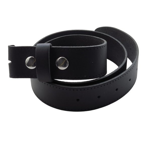 Alchemy Gothic Other - Alchemy Gothic Black Leather Snap On Belt S-M-L